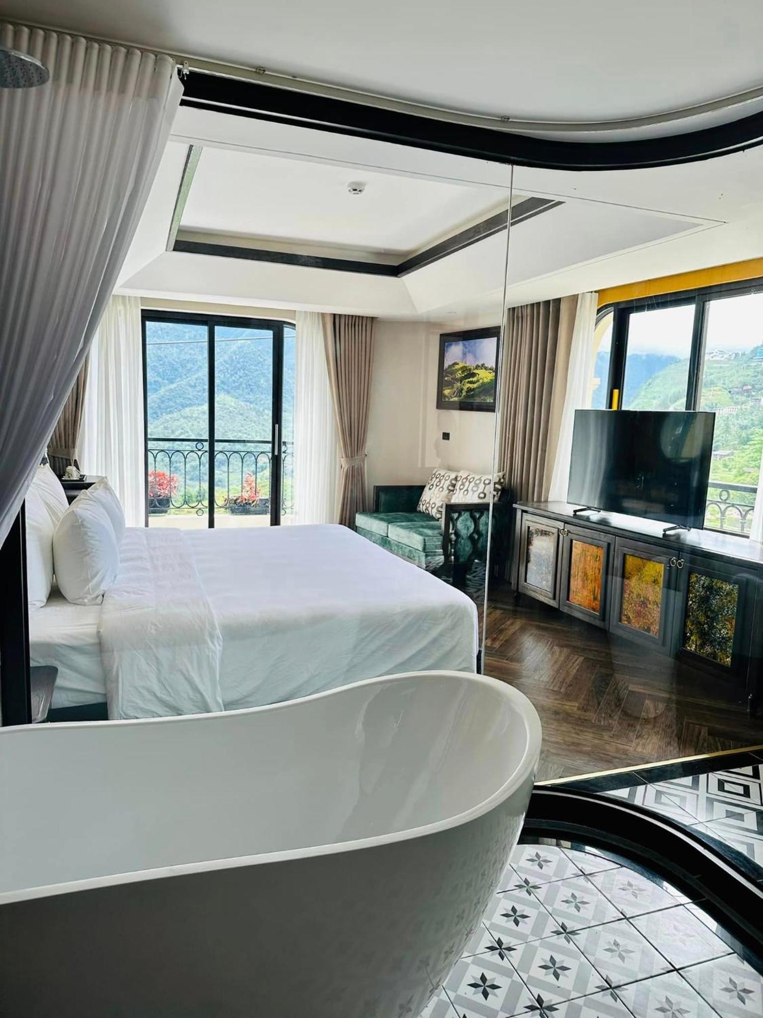 Fansipan View Hotel Sapa Exterior foto
