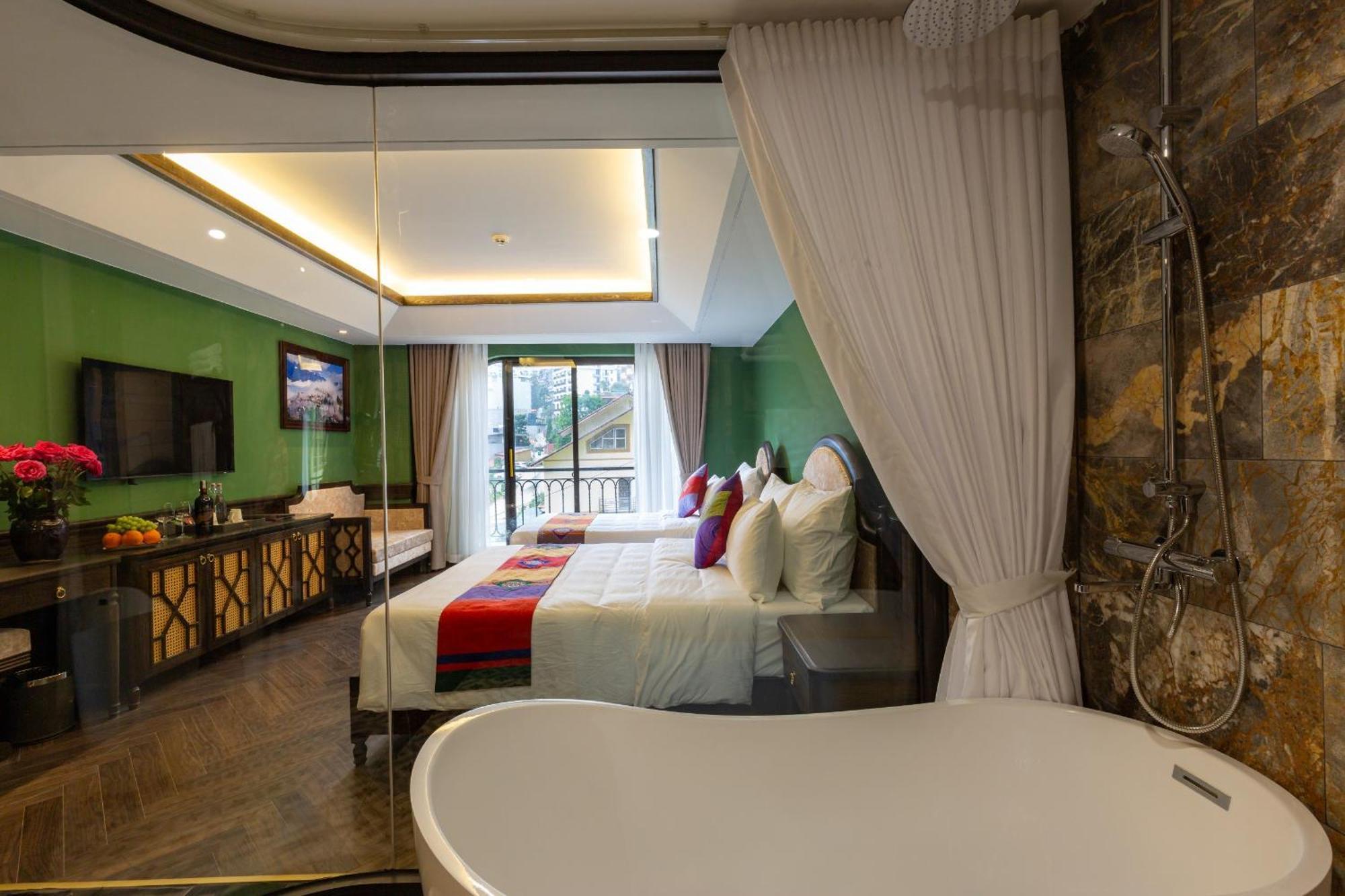 Fansipan View Hotel Sapa Exterior foto